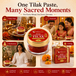 kalyanivedda Red Chandan Tilak Paste 8g for Tilak, Tika, Puja, Havan, Meditation, Devotional Rituals, Temple Visits, Festival Prayer and Traditional Forehead Application Brand: Generic